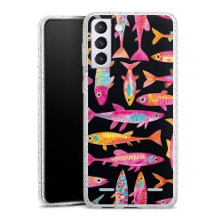 Carry Case Hülle Transparent/glitter ohne Band