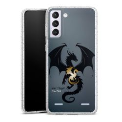 Carry Case Hülle Transparent/glitter ohne Band