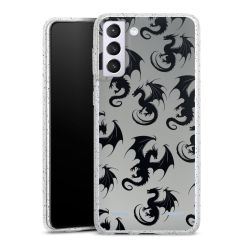 Carry Case Hülle Transparent/glitter ohne Band