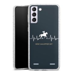 Carry Case Hülle Transparent/glitter ohne Band