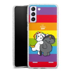 Carry Case Hülle Transparent/glitter ohne Band