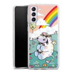 Carry Case Hülle Transparent/glitter ohne Band