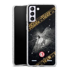 Carry Case Hülle Transparent/glitter ohne Band