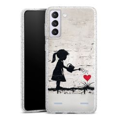 Carry Case Hülle Transparent/glitter ohne Band