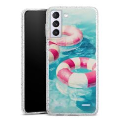 Carry Case Hülle Transparent/glitter ohne Band