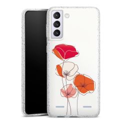 Carry Case Hülle Transparent/glitter ohne Band