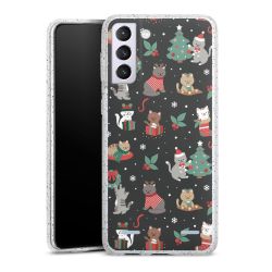 Carry Case Hülle Transparent/glitter ohne Band