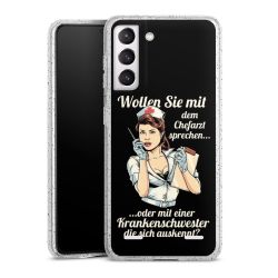 Carry Case Hülle Transparent/glitter ohne Band