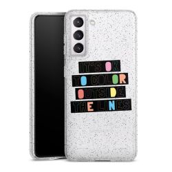 Carry Case Hülle Transparent/glitter ohne Band