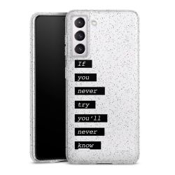 Carry Case Hülle Transparent/glitter ohne Band