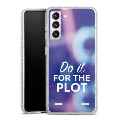 Carry Case Hülle Transparent/glitter ohne Band