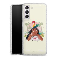 Carry Case Hülle Transparent/glitter ohne Band