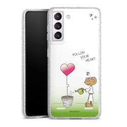 Carry Case Hülle Transparent/glitter ohne Band