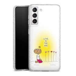 Carry Case Hülle Transparent/glitter ohne Band