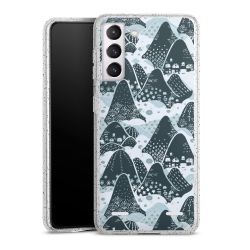 Carry Case Hülle Transparent/glitter ohne Band