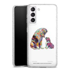 Carry Case Hülle Transparent/glitter ohne Band