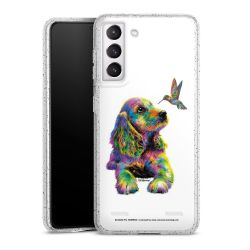 Carry Case Hülle Transparent/glitter ohne Band