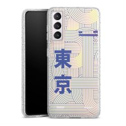 Carry Case Hülle Transparent/glitter ohne Band