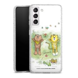 Carry Case Hülle Transparent/glitter ohne Band