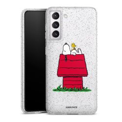 Carry Case Hülle Transparent/glitter ohne Band