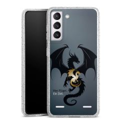 Carry Case Hülle Transparent/glitter ohne Band