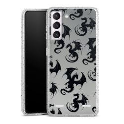 Carry Case Hülle Transparent/glitter ohne Band