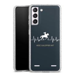 Carry Case Hülle Transparent/glitter ohne Band