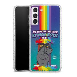 Carry Case Hülle Transparent/glitter ohne Band