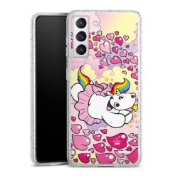 Carry Case Hülle Transparent/glitter ohne Band