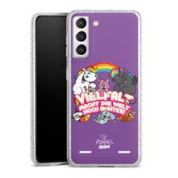 Carry Case Hülle Transparent/glitter ohne Band