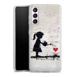 Carry Case Hülle Transparent/glitter ohne Band