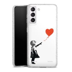 Carry Case Hülle Transparent/glitter ohne Band