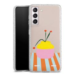 Carry Case Hülle Transparent/glitter ohne Band