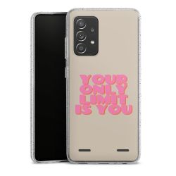 Carry Case Hülle Transparent/glitter ohne Band