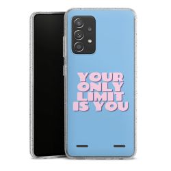 Carry Case Hülle Transparent/glitter ohne Band