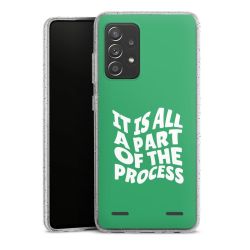 Carry Case Hülle Transparent/glitter ohne Band