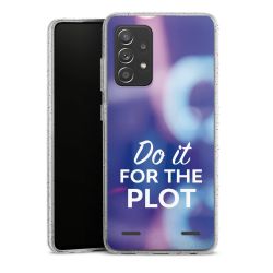 Carry Case Hülle Transparent/glitter ohne Band