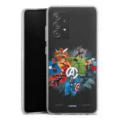 Carry Case Hülle Transparent/glitter ohne Band