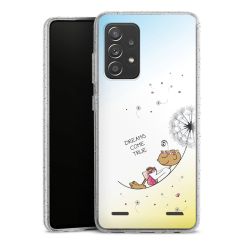 Carry Case Hülle Transparent/glitter ohne Band