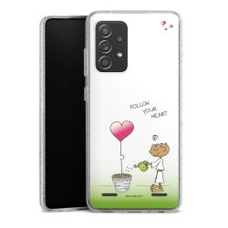 Carry Case Hülle Transparent/glitter ohne Band