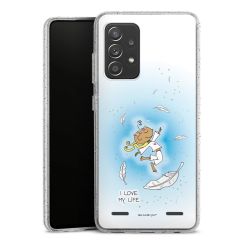 Carry Case Hülle Transparent/glitter ohne Band