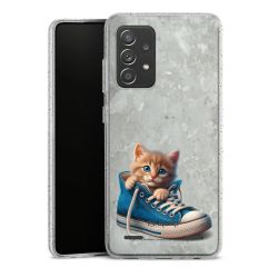 Carry Case Hülle Transparent/glitter ohne Band