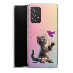 Carry Case Hülle Transparent/glitter ohne Band