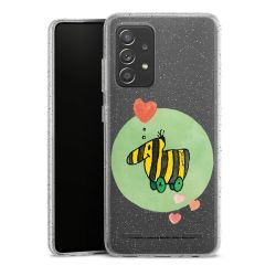 Carry Case Hülle Transparent/glitter ohne Band