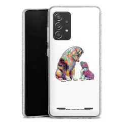 Carry Case Hülle Transparent/glitter ohne Band