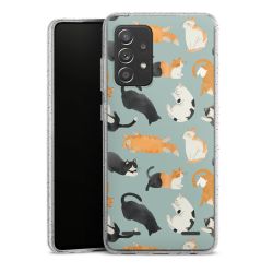 Carry Case Hülle Transparent/glitter ohne Band