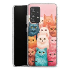 Carry Case Hülle Transparent/glitter ohne Band