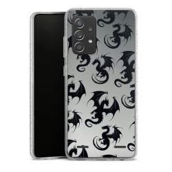 Carry Case Hülle Transparent/glitter ohne Band