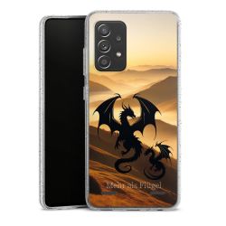 Carry Case Hülle Transparent/glitter ohne Band