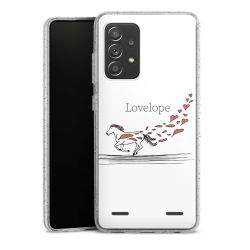 Carry Case Hülle Transparent/glitter ohne Band